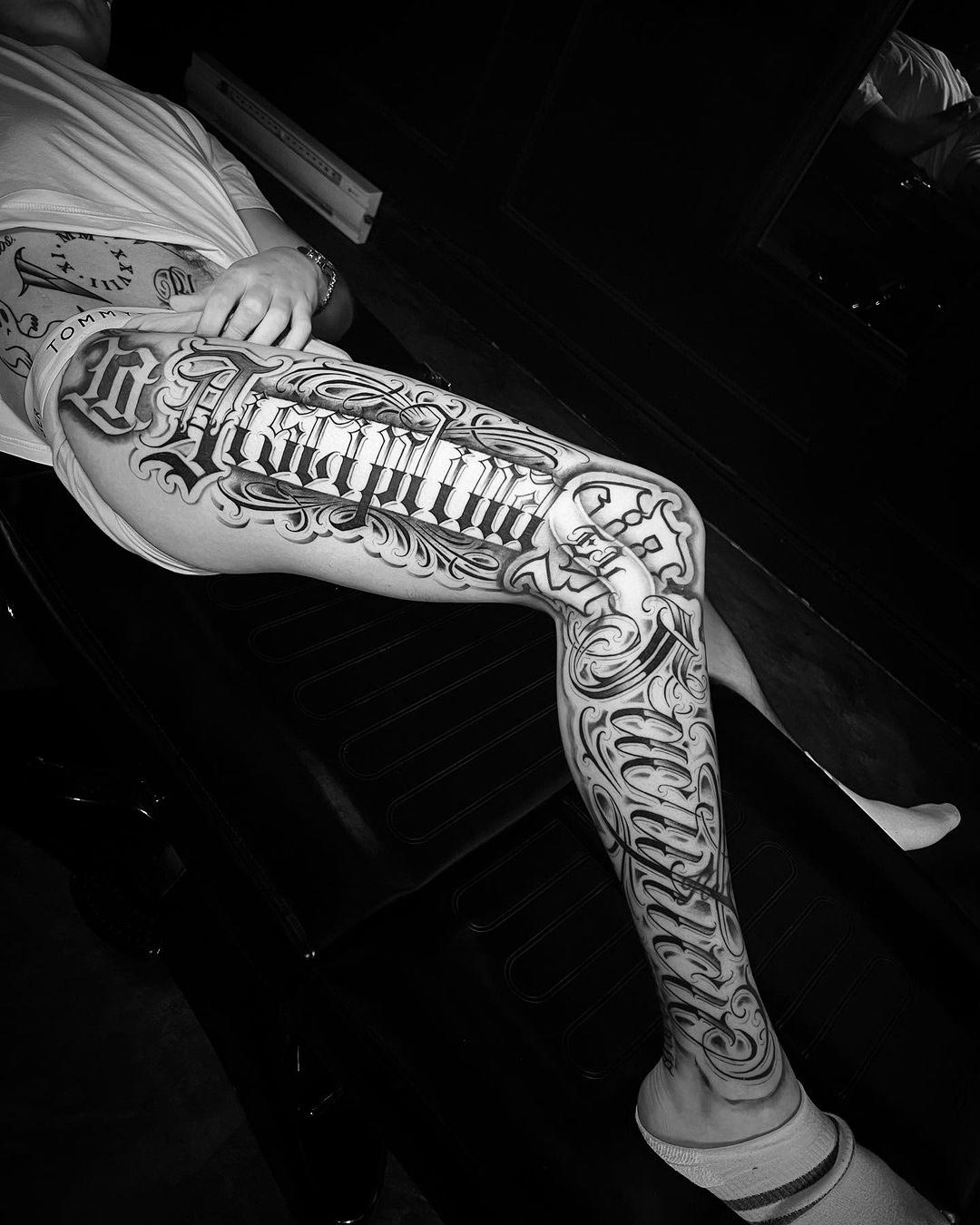 Leg Tattoos